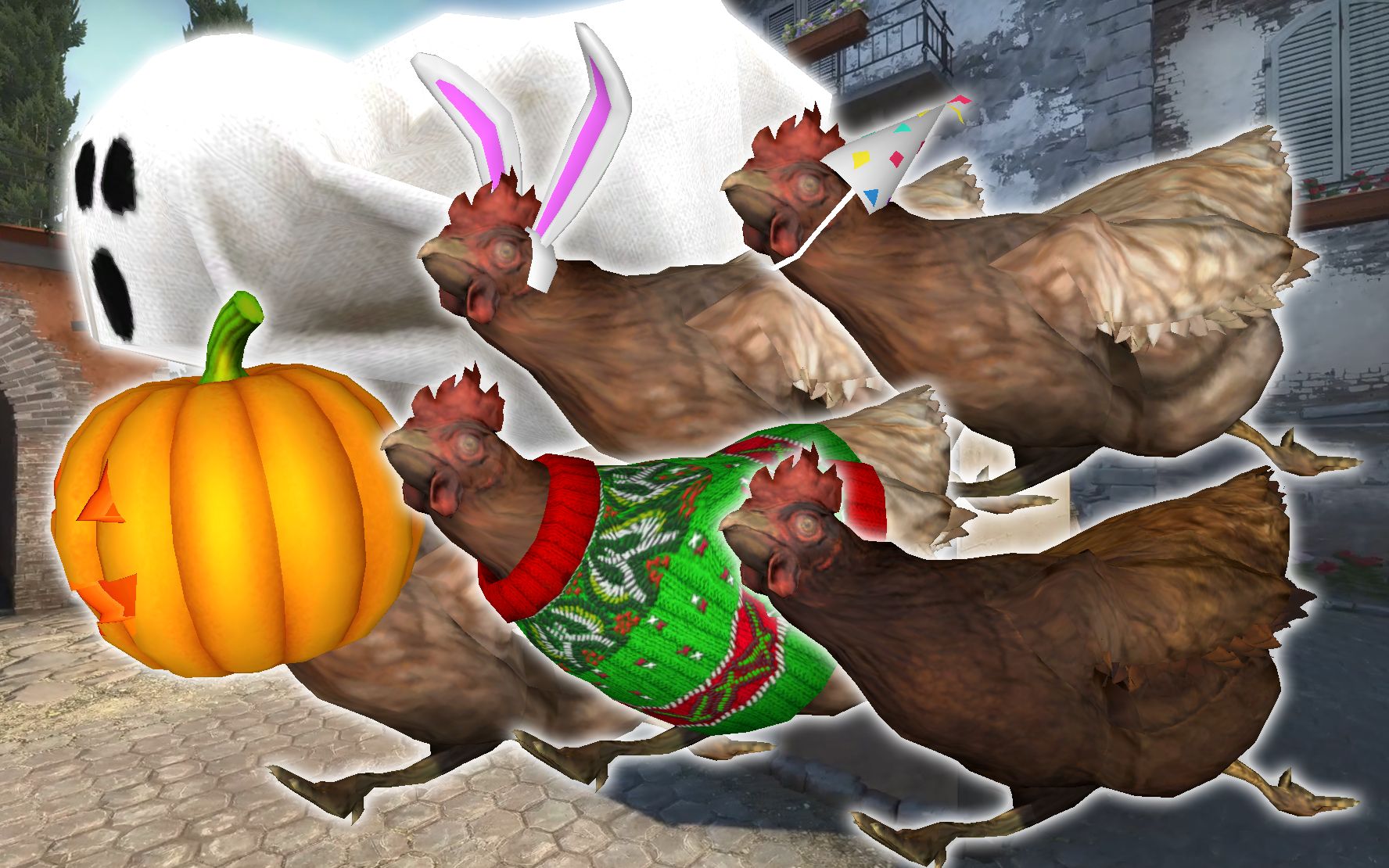 csgo里的节日小鸡