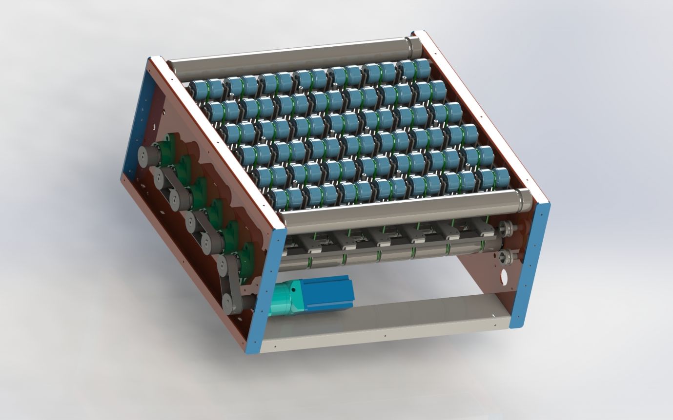 非标自动化设计教程物流摆轮分拣输送机的工作原理讲解