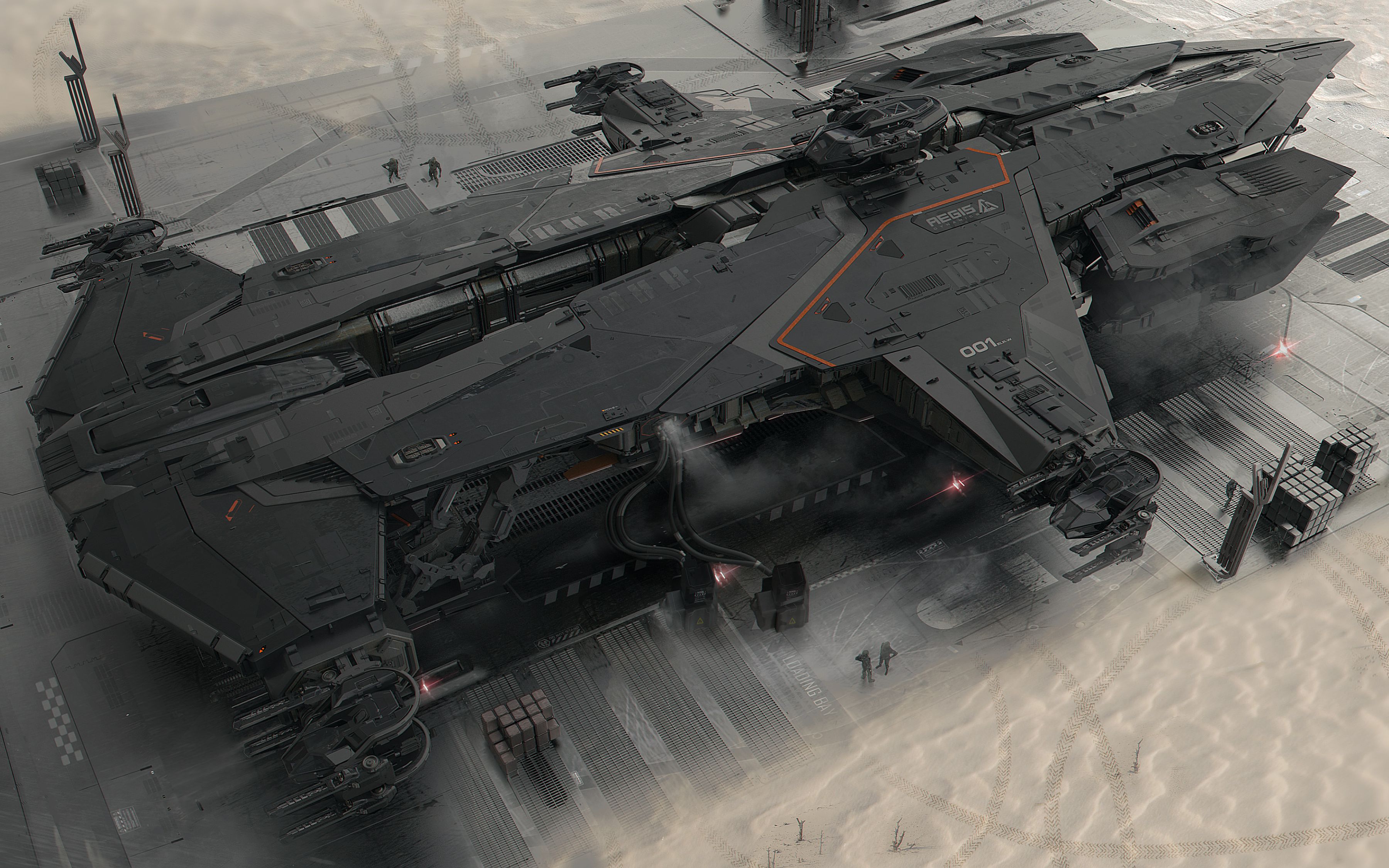 星际公民锤头鲨漫游赫斯顿和德拉玛