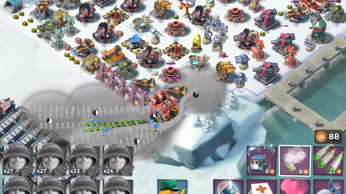 海岛奇兵69级步兵清图