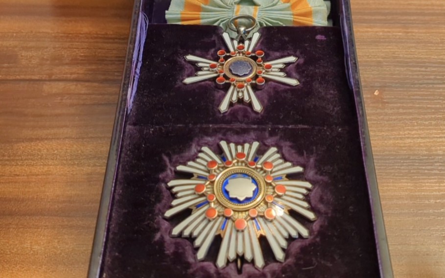 勋章鉴赏07 勋一等瑞宝大绶章