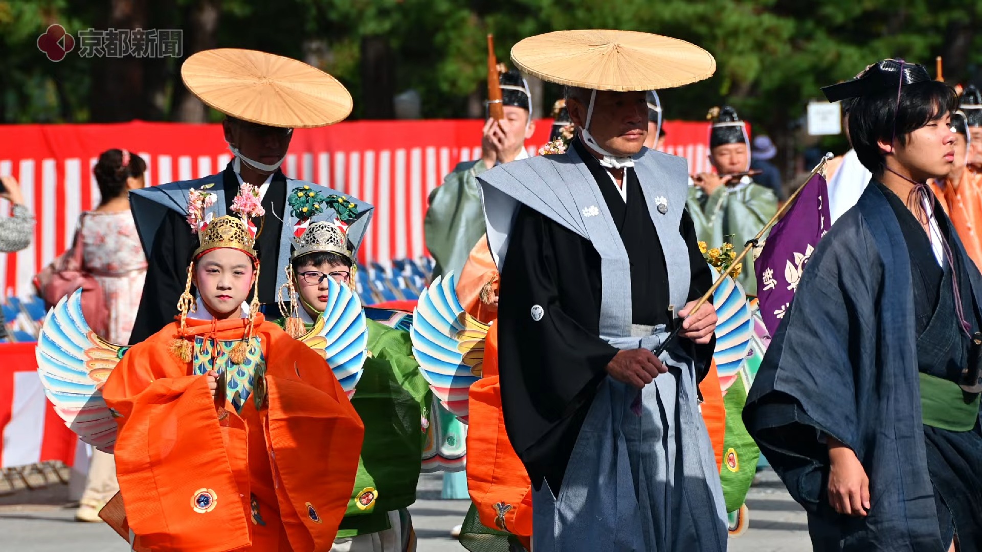 京都・时代祭 平安神宫を出発する神幸列(2024年10月22日 京都市左京区) The Shinko Procession at the Jidai Festi哔哩哔哩bilibili