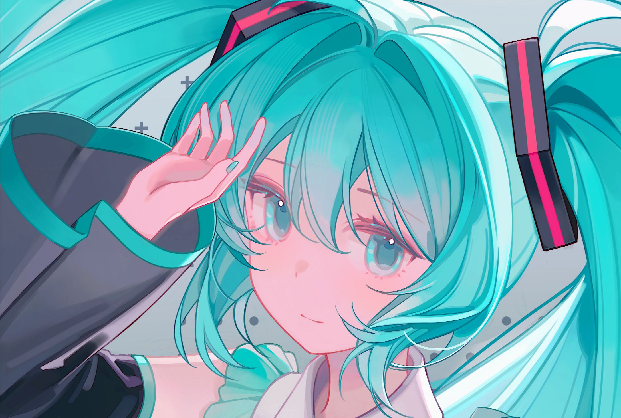 初音未来画画可爱图片