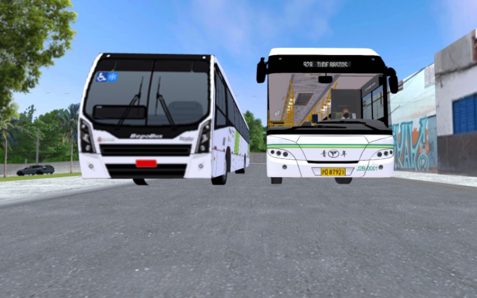 【pbsc】国庆特辑.驾驶jnp6120bev1行驶于rmbs ex地图928路.