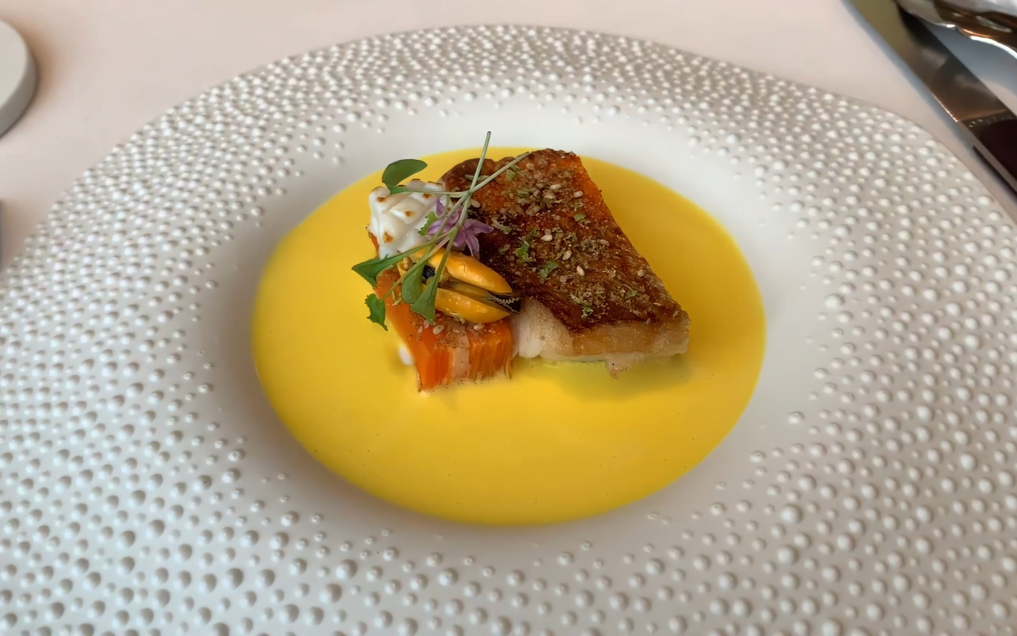 新加坡米其林三星餐厅 odette 菜品欣赏