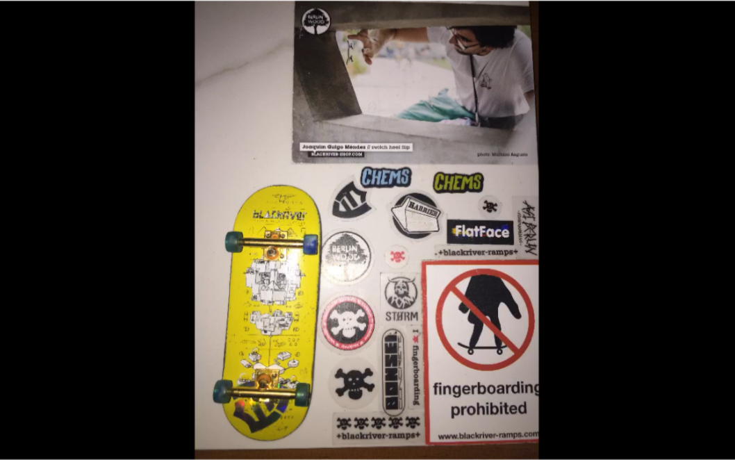 手指滑板blackriver trucks开箱组装试用_哔哩哔哩_bilibili