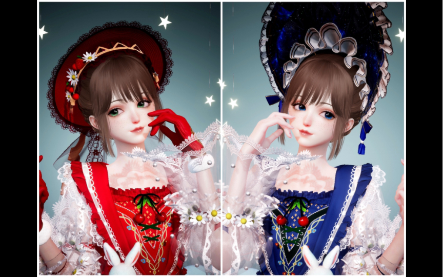 【以闪/第五人格】园丁仿捏||兰闺惊梦,罗刹绯春仿搭