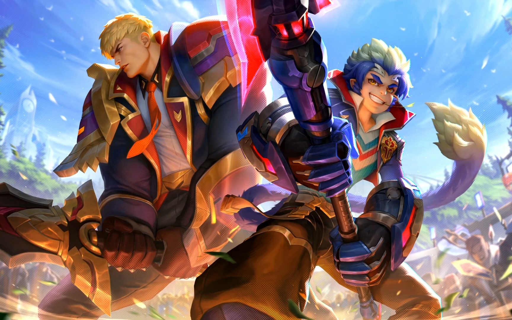 战斗学院盖伦皮肤