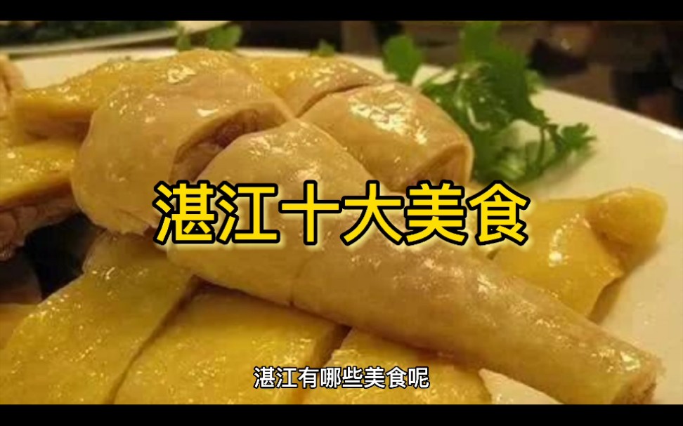 湛江十大特色美食哔哩哔哩bilibili