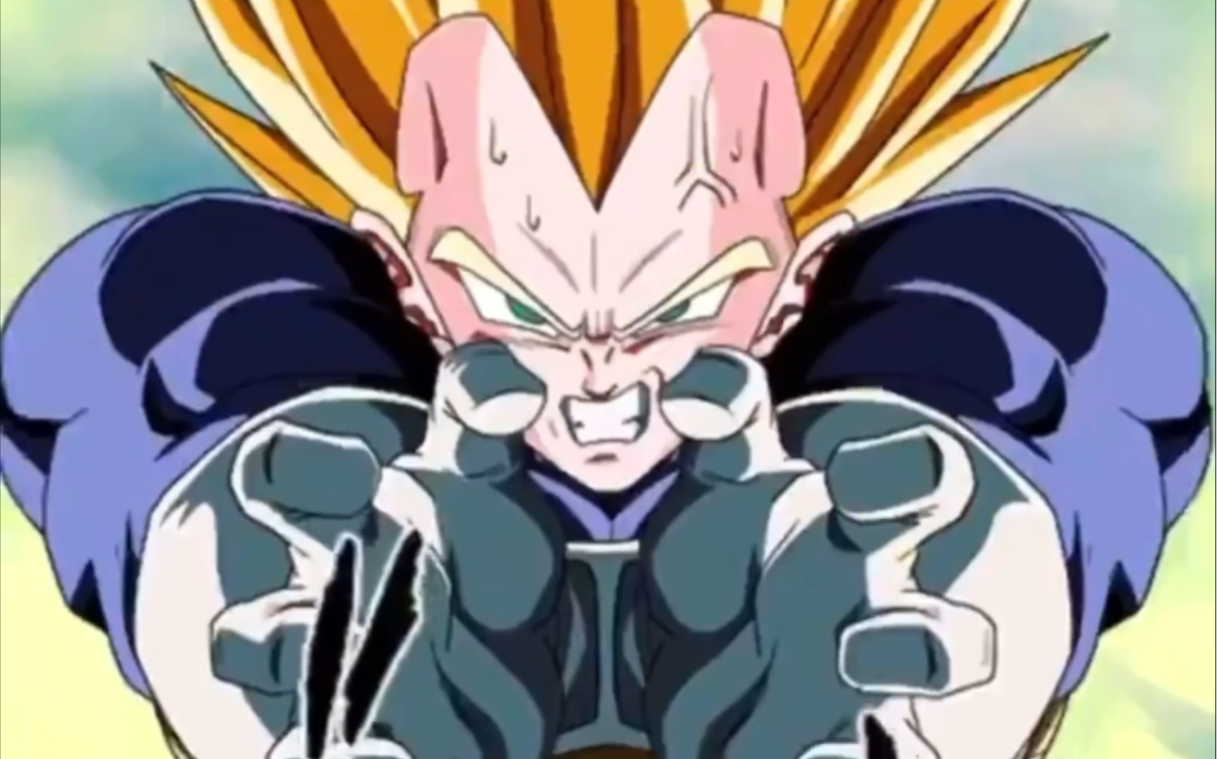 新角色超贝吉塔&沙鲁第二形态必杀演出_哔哩哔哩bilibili