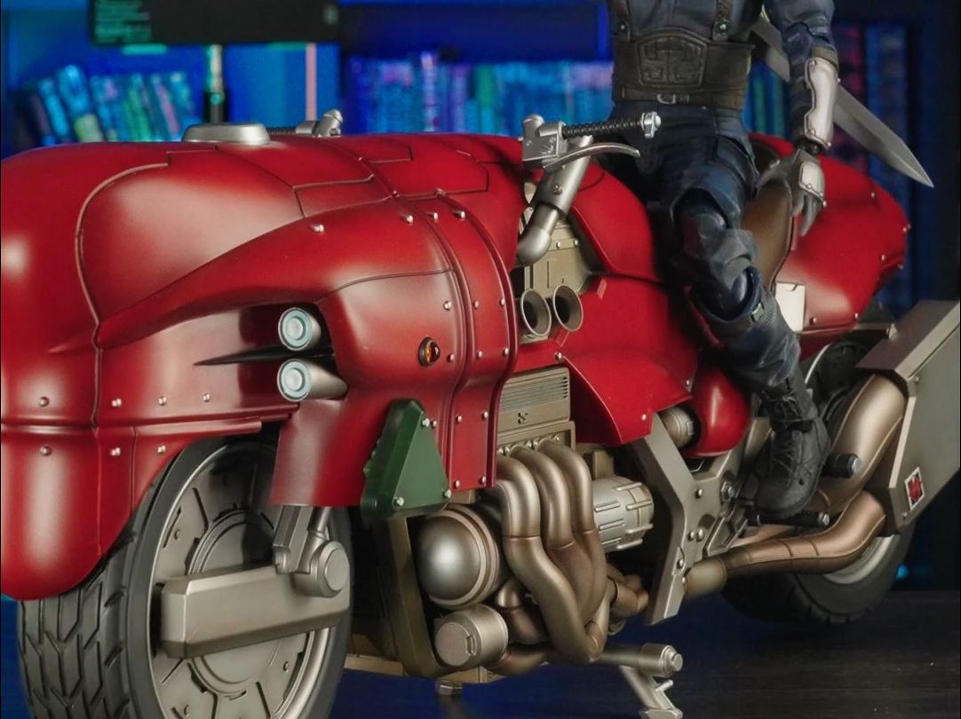 最终幻想 7 ff7r roche motocycle dx 开箱