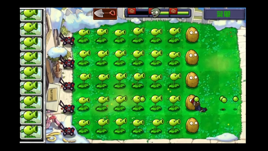 植物大战僵尸中国馆隐藏关卡地道战