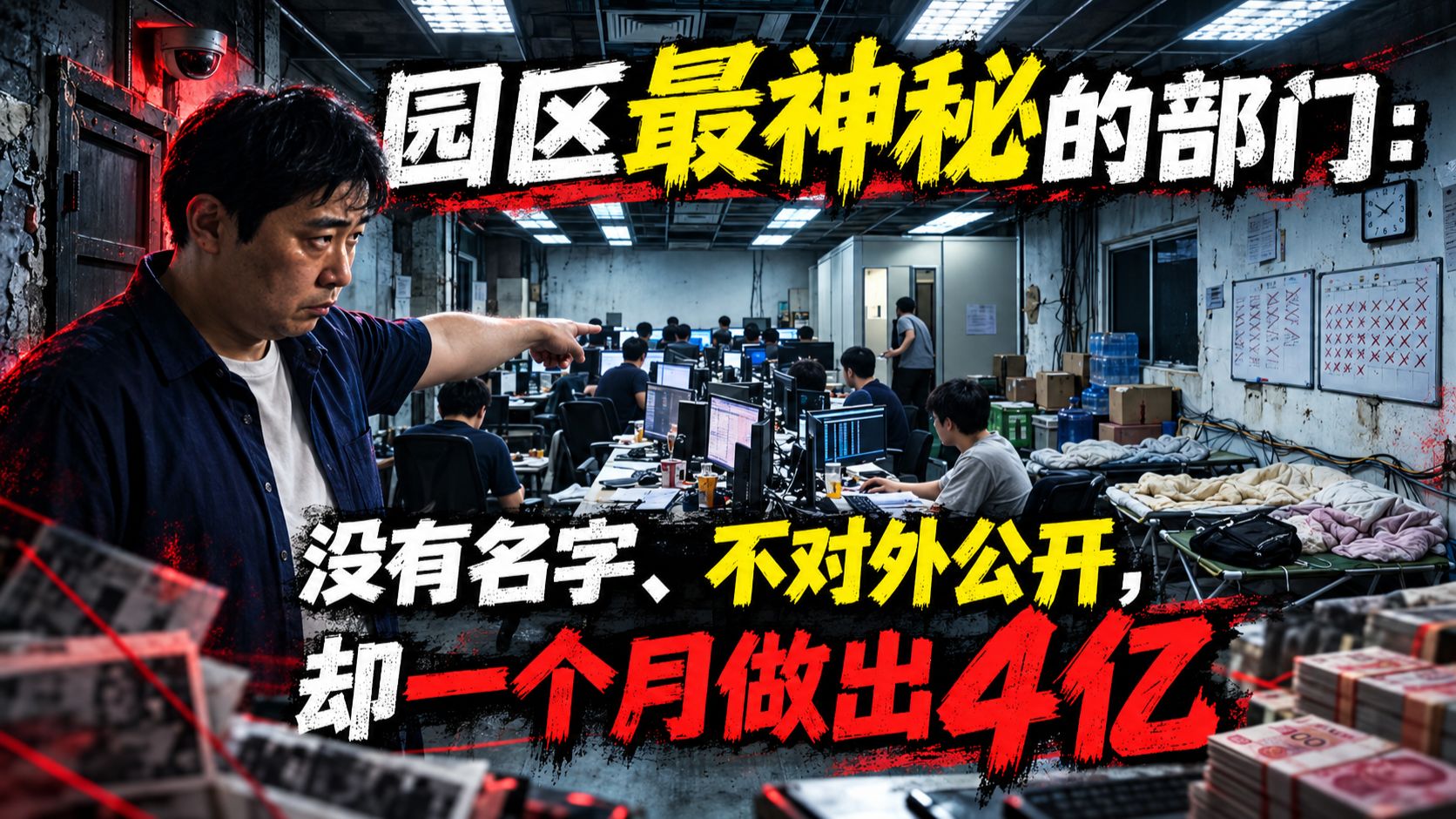 园区最神秘的部门：没有名字、不对外公开，却一个月做出4亿