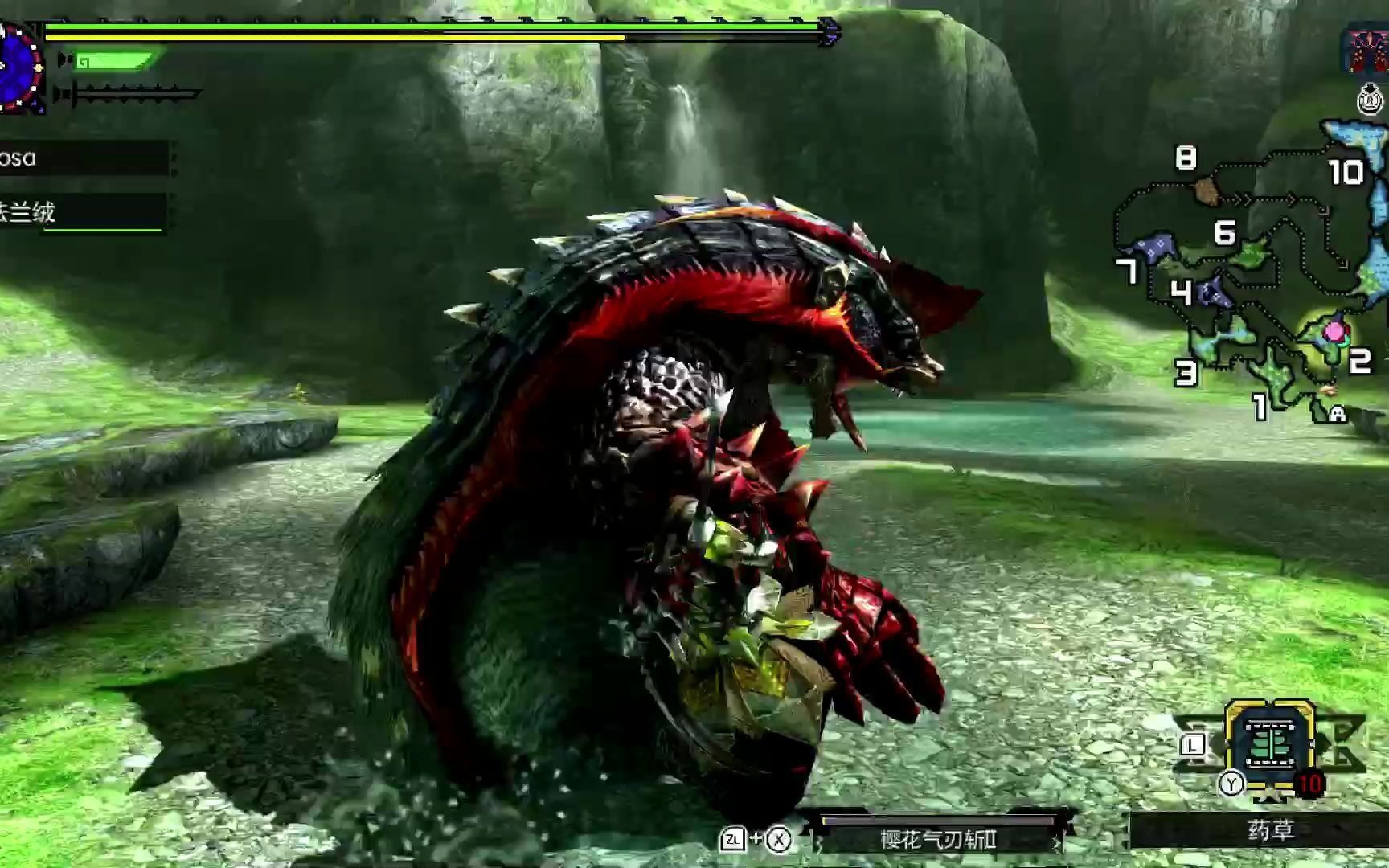 switch怪物猎人gu新手入坑第四十九期,红盔青熊兽