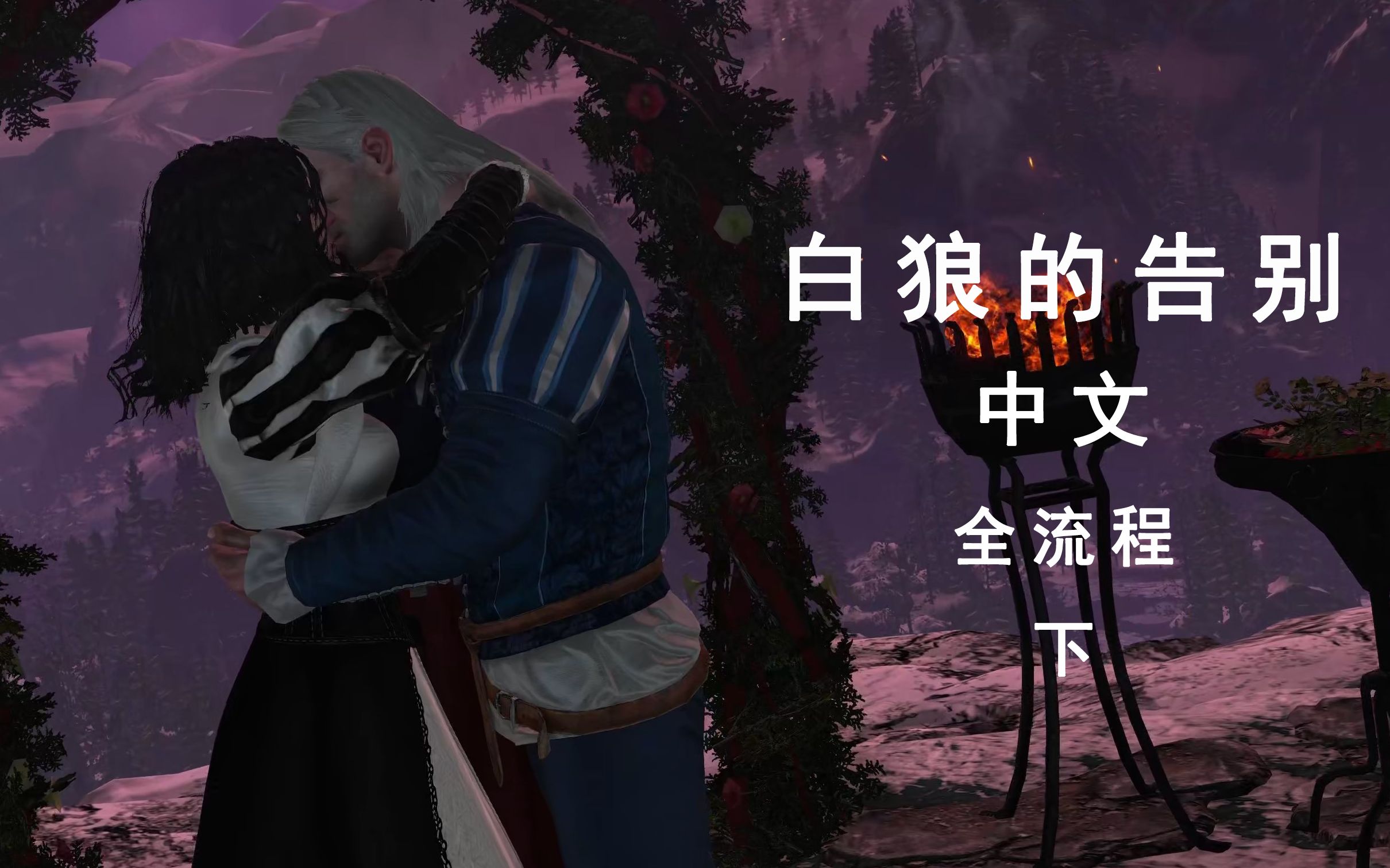 [图]【白狼的告别】中文全流程 下 狼叶党不容错过的巫师最强剧情MOD 【4K60帧】