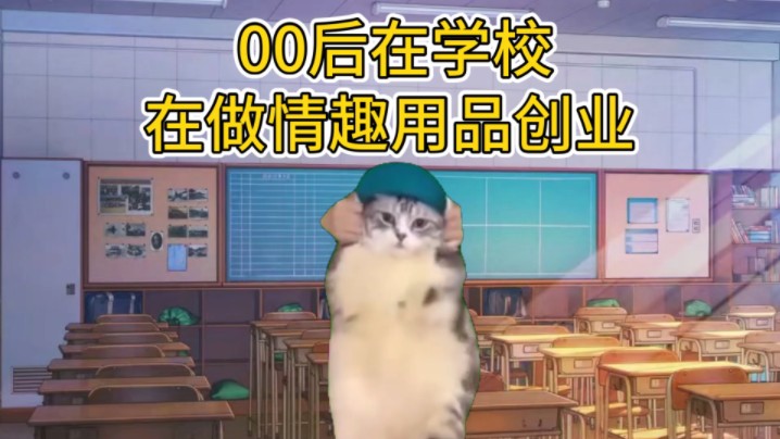 00后男生在学校做情趣用品创业哔哩哔哩bilibili