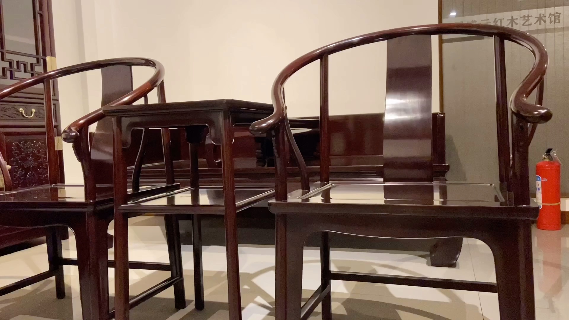 昌盛元红木明式客厅实—中式客厅