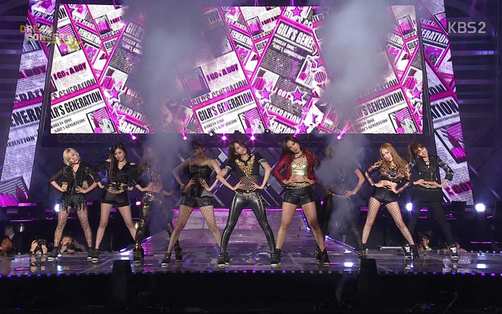 【live】少女时代 - intro the boys i got a boy ending 130531 kbs