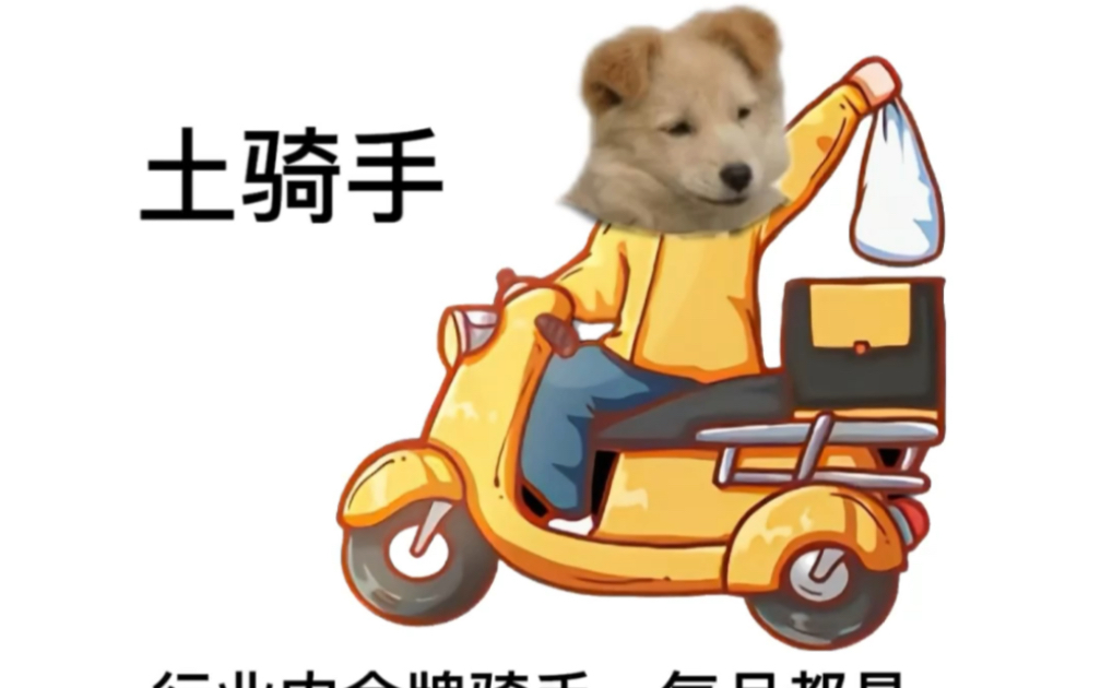如果狗狗做外卖员