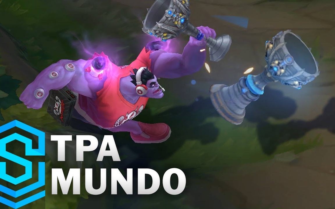 【英雄联盟】新版暗杀星 蒙多 皮肤预览_哔哩哔哩_bilibili