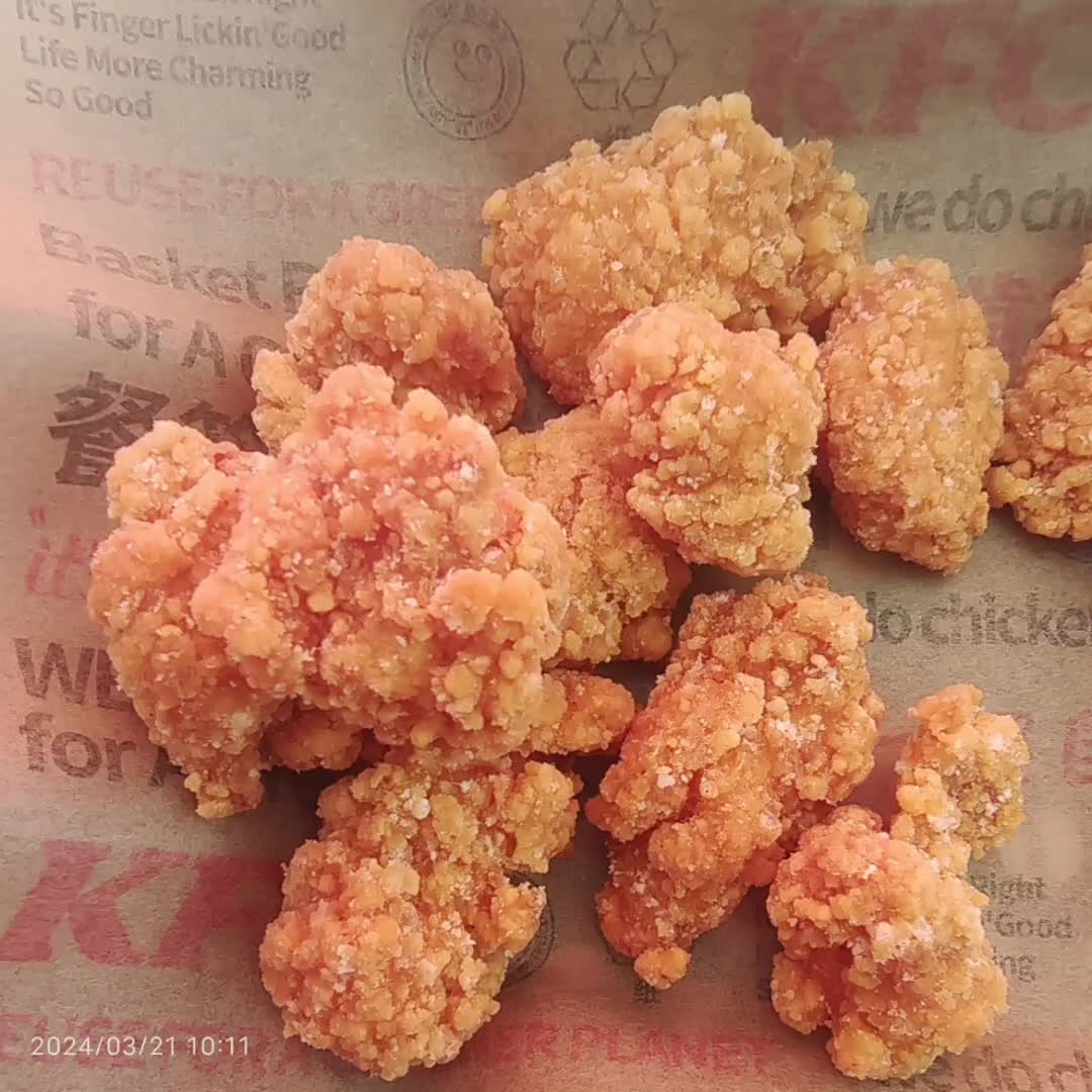 kfc脆咔滋蒜香盐酥鸡,吮指原味鸡