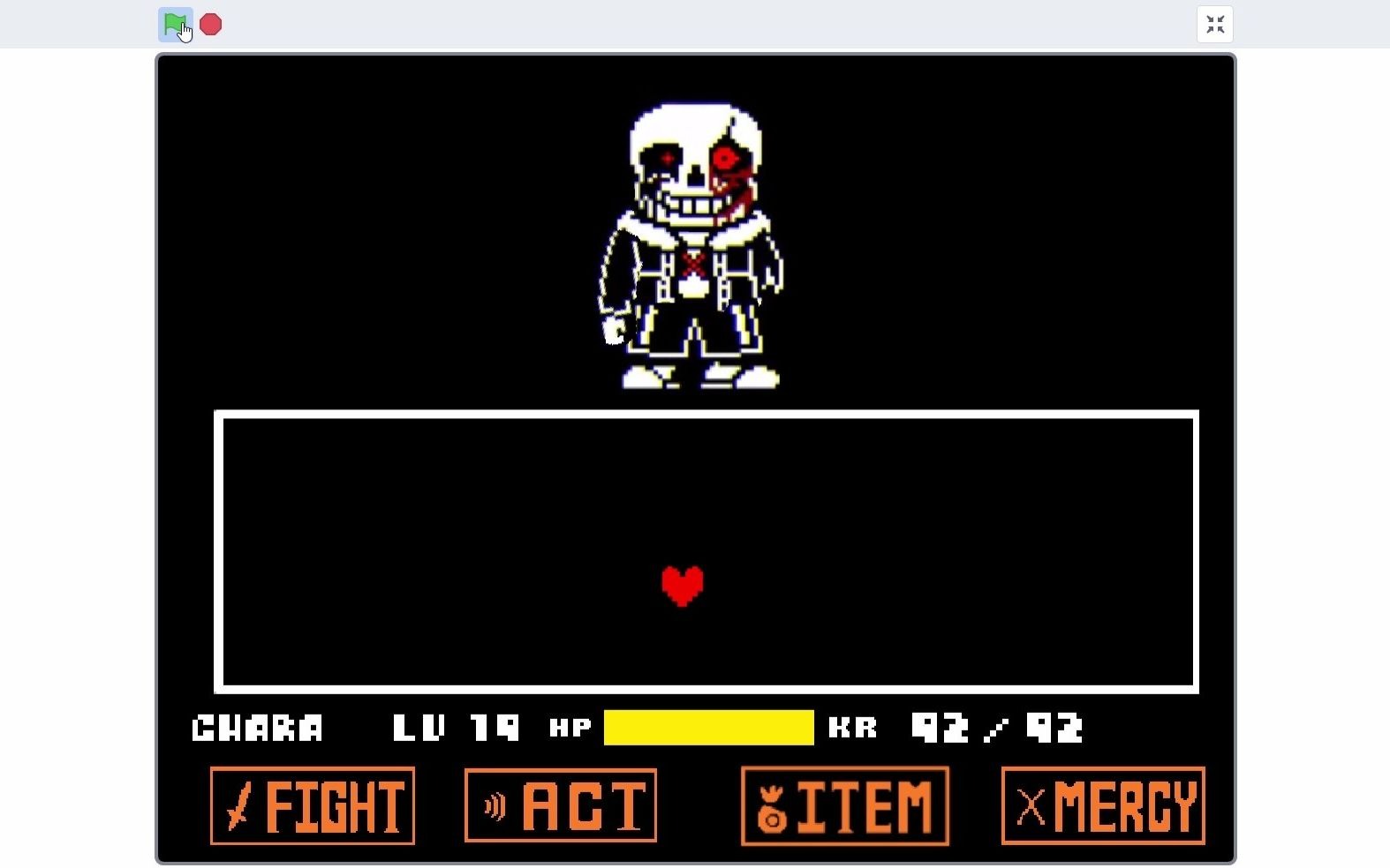 【undertale同人au】缺胳膊的sans(bushi)sans.exe预告!