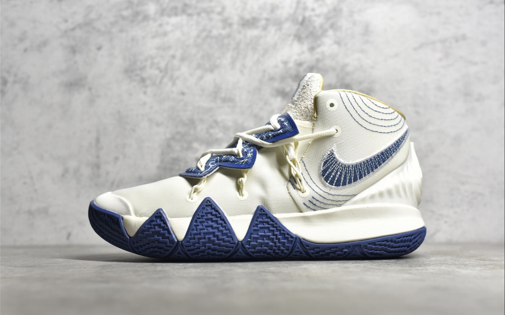 耐克欧文 nike kybrid s2 ep sashiko 白蓝三合一实战篮球鞋货号da