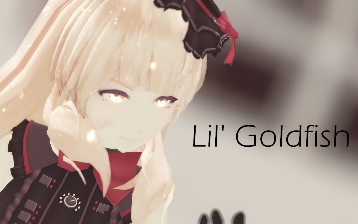 【v mmd】lil goldfish【mayu】