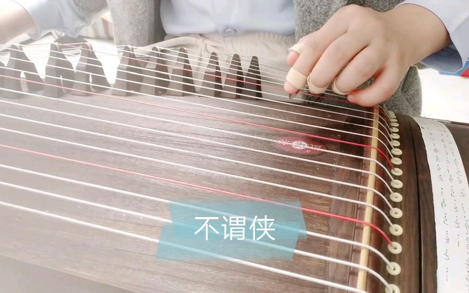 【古筝】不谓侠
