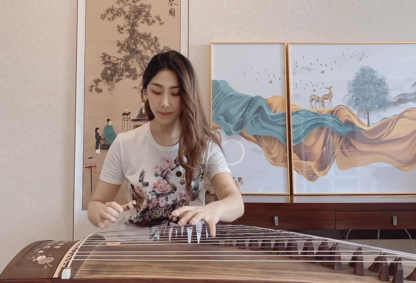 青年古筝演奏家 崔杉 《想见你想见你想见你》别致惊艳的古筝版