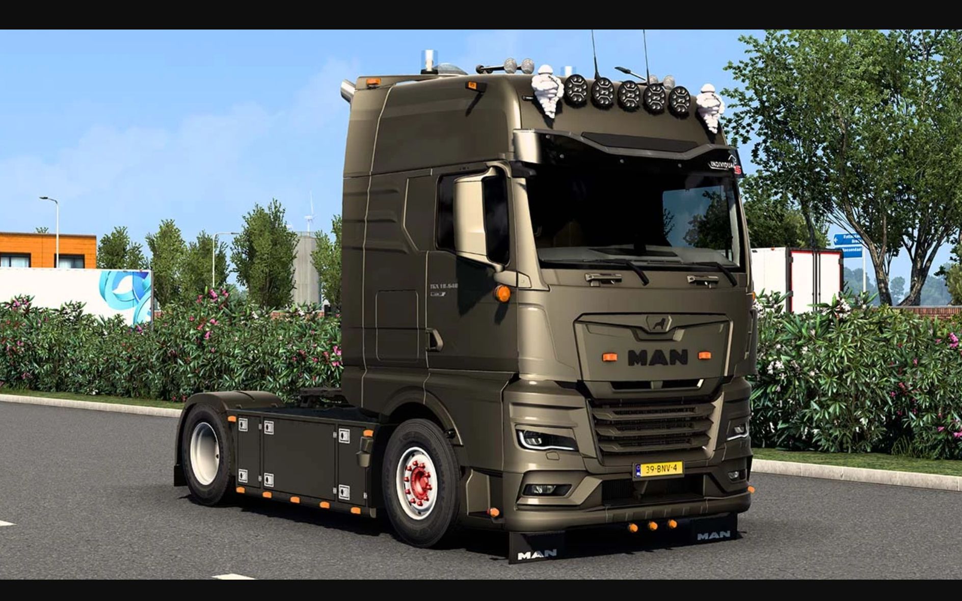 【付费模组墙外已泄露】MAN 2020 GX CAB 1.48的改装零件(欧卡2mod)欧洲卡车模拟2