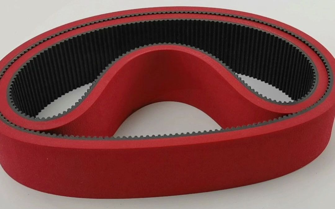 加红胶钢丝同步带3m齿形皮带 包装拉膜机皮带定制厂家