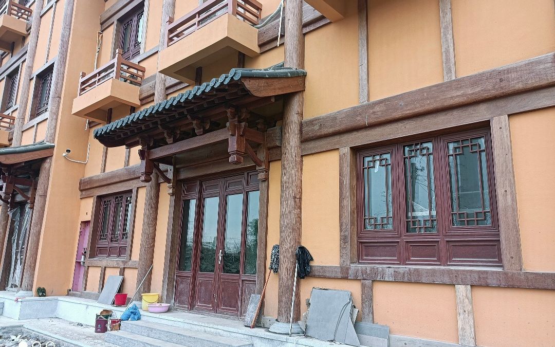 南京普光寺仿古门窗