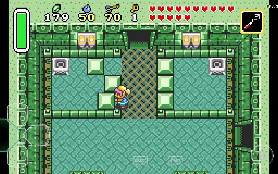 小小蛇玩gba游戏塞尔达传说第三部众神的三角力量31