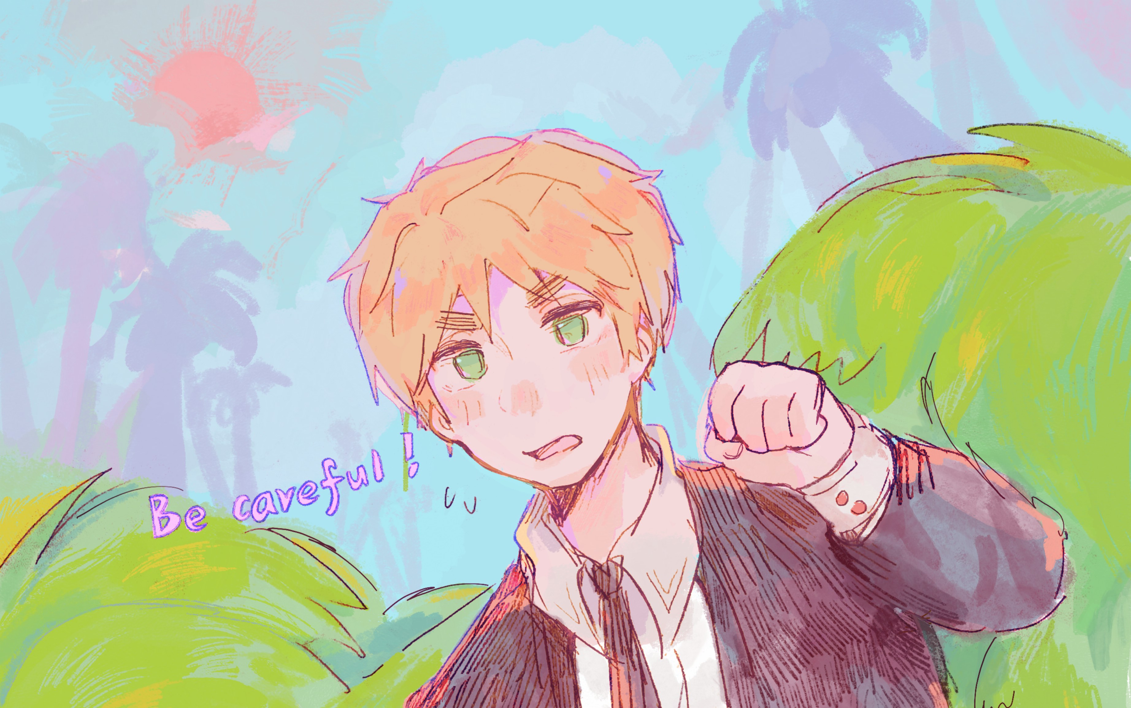 【procreate】aph「arthur kirkland」摸鱼鱼