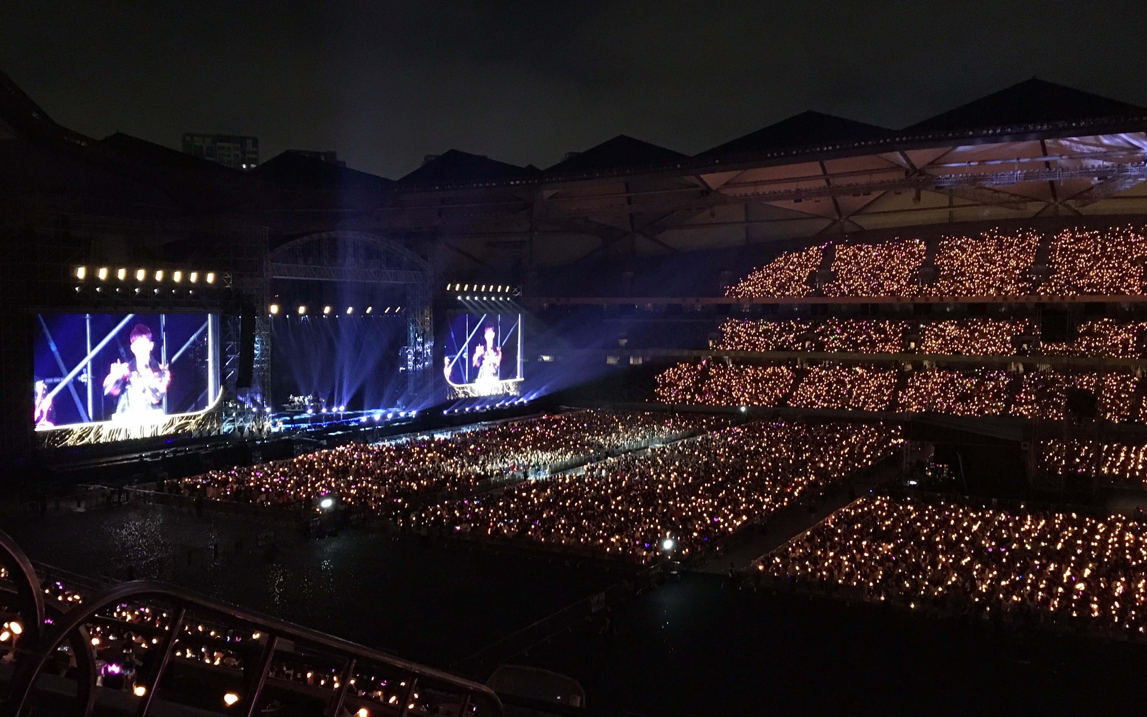 周杰伦深圳演唱会实拍