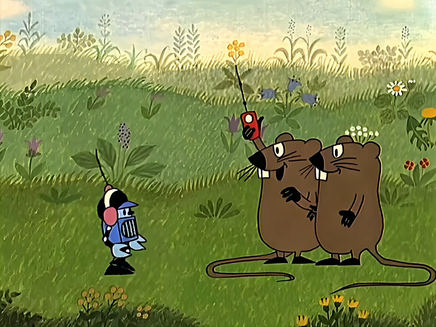 鼹鼠的故事 1995 鼹鼠和机器人