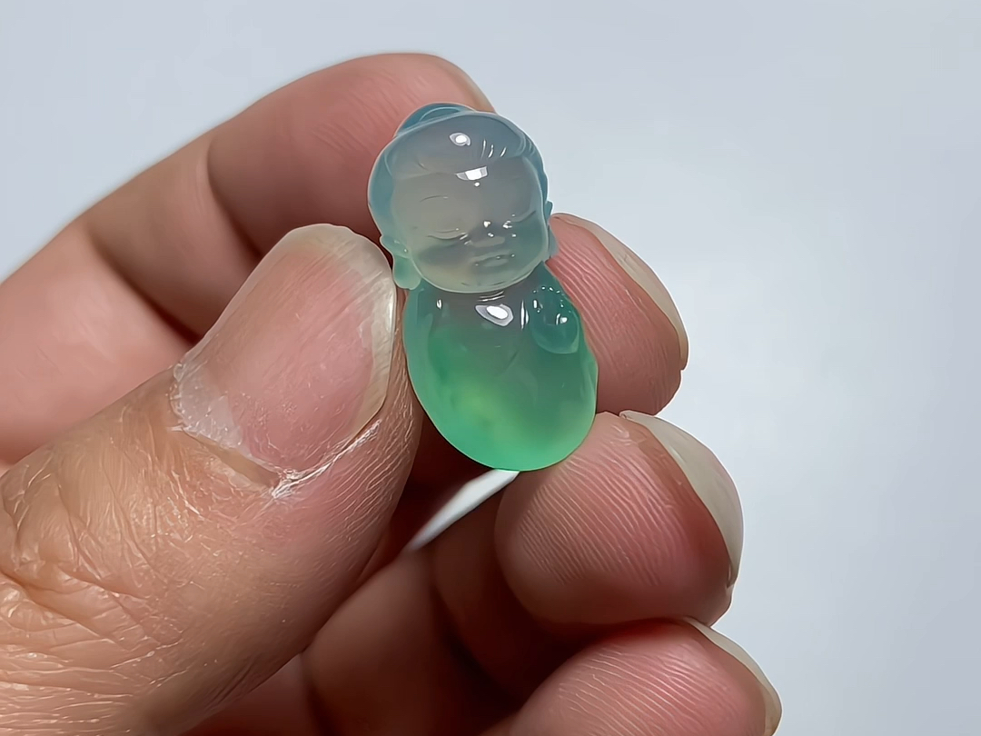 现货翡翠宝宝佛