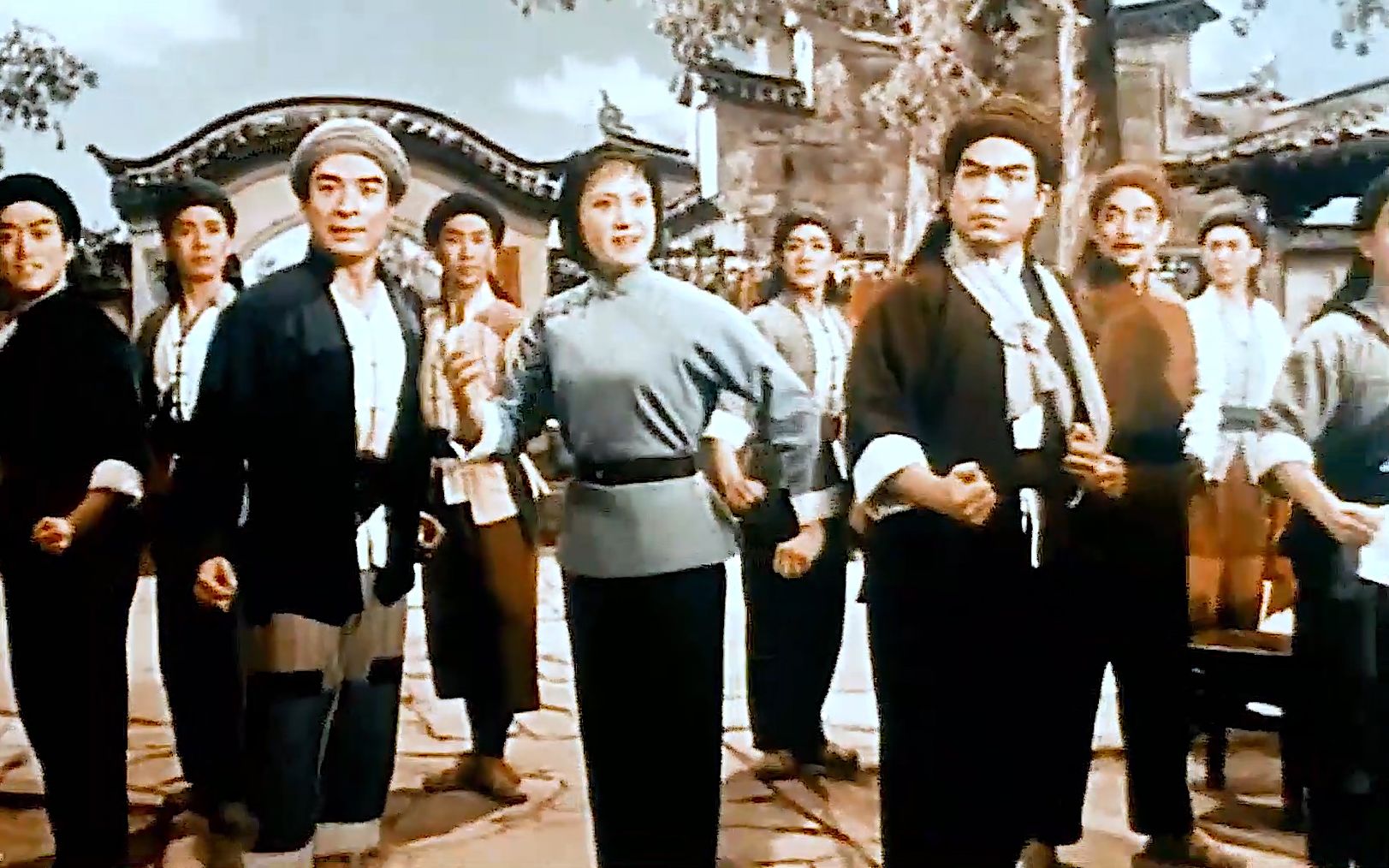 [图]1974革命现代京剧《杜鹃山》原声选段《黄连苦胆味难分》演唱：杨春霞、马永安