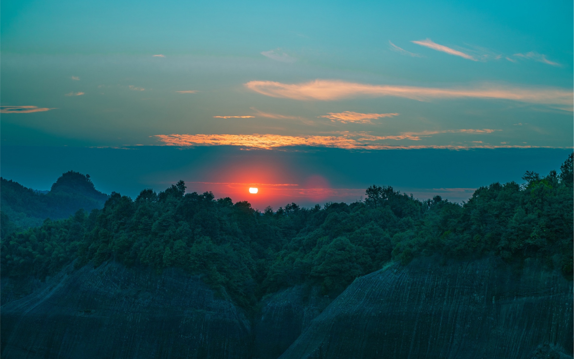 活动  照片变视频之高椅岭日落