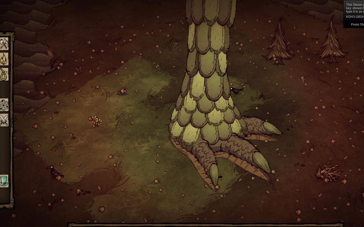 饥荒dontstarve武二狗的自白被大脚踩死是什么感觉