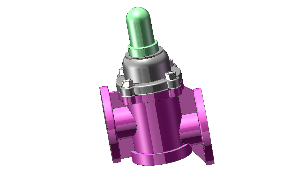 第一届高教杯成图大赛回油阀