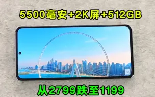 Download Video: 从2799跌至1199？5500毫安+2K屏+光学防抖，却被大家遗忘了