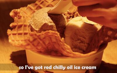 ice cream of local flavor