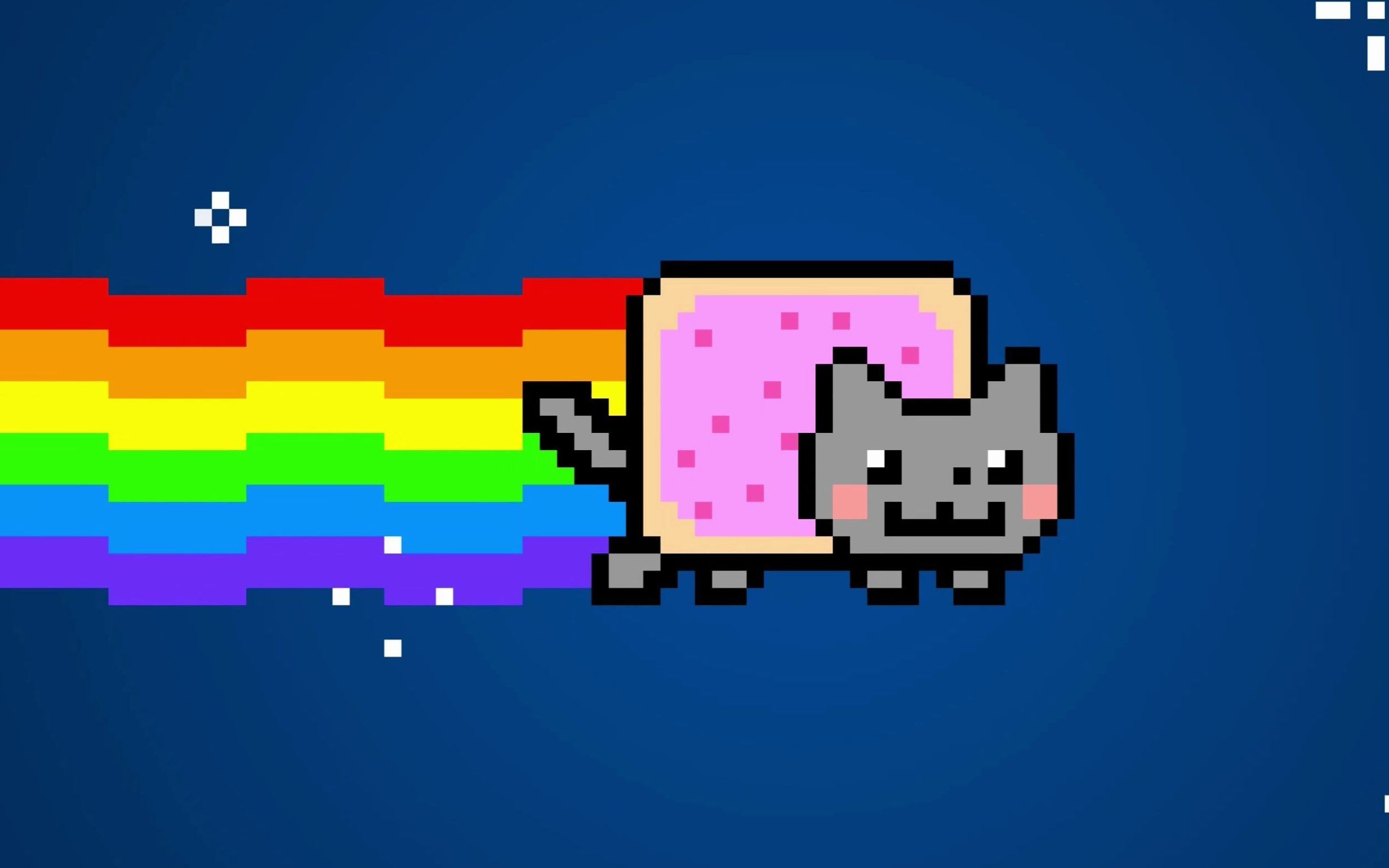 【彩虹猫】nyan cat 4k重制 一小时纯享版