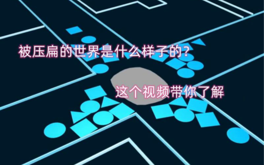 二维世界是什么样子的哔哩哔哩bilibili