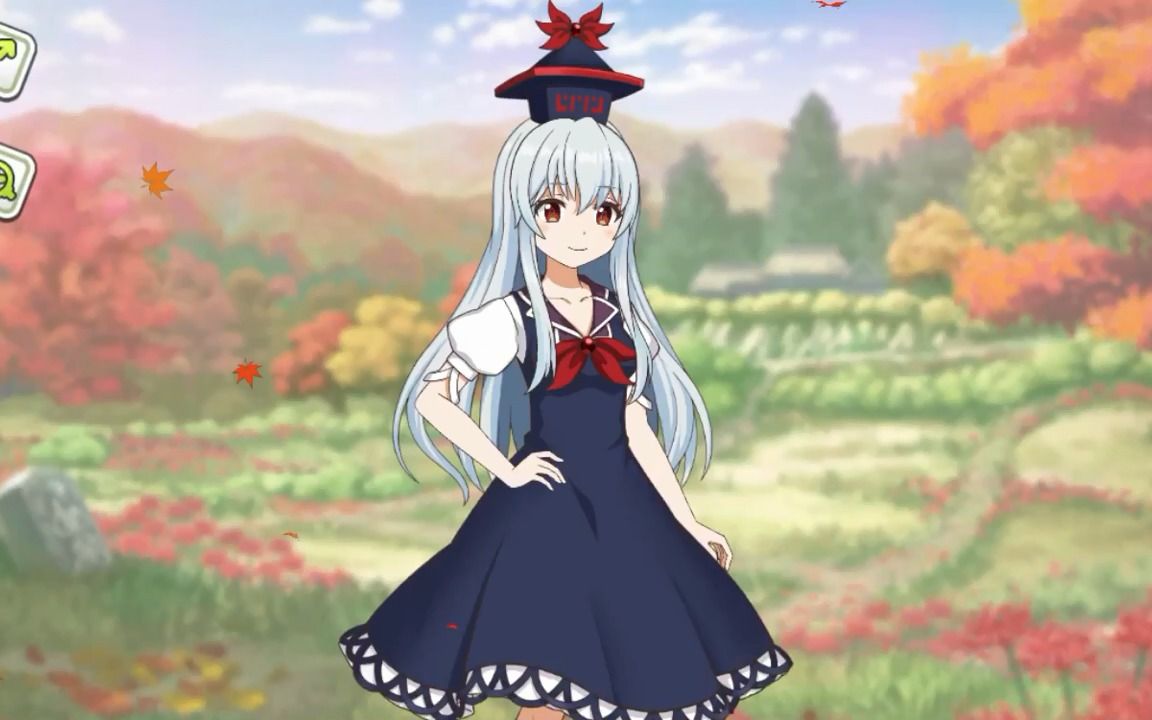 《东方大炮弹》上白泽慧音和藤原妹红的live2d