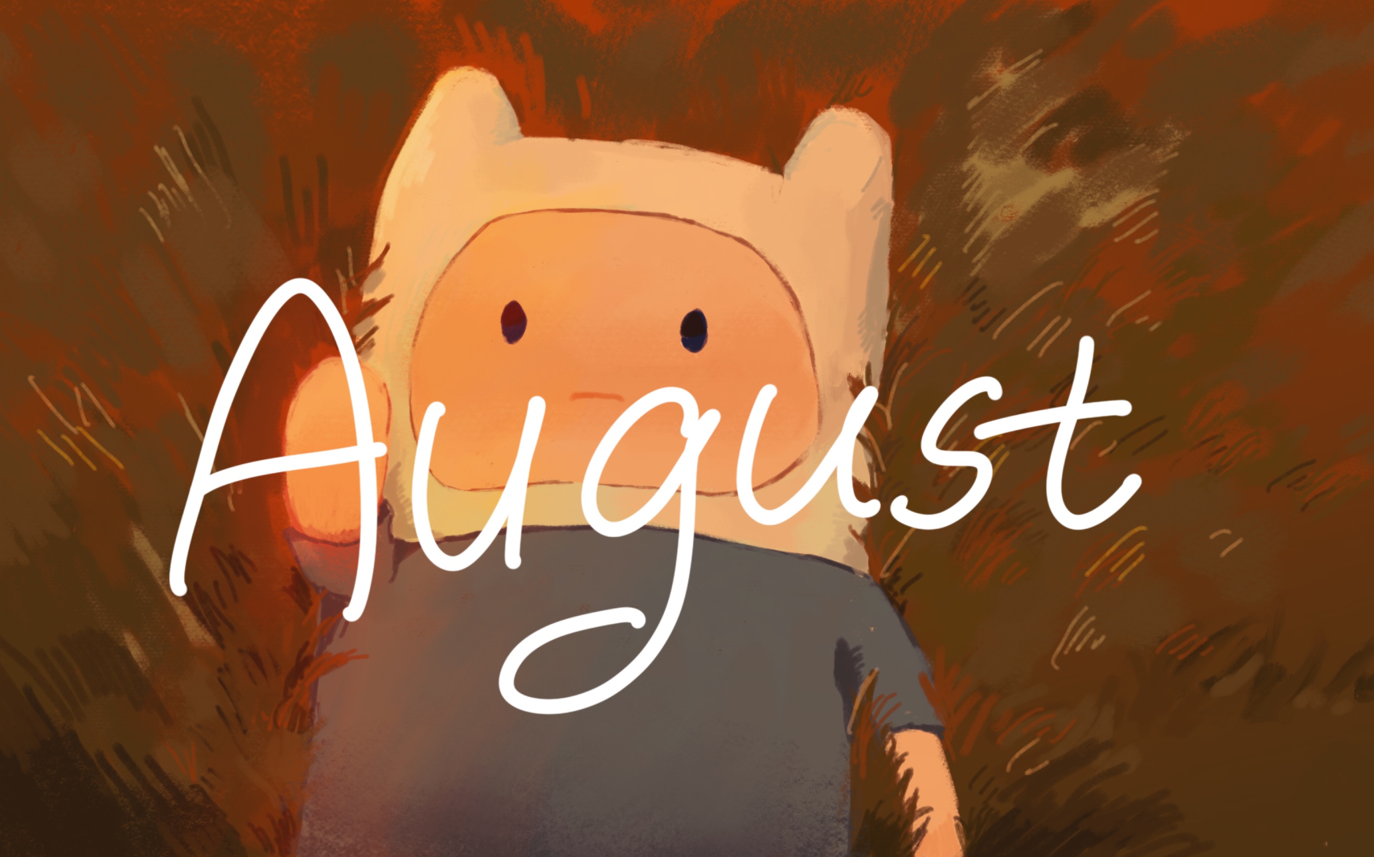 [图]【Adventure time 手书】August