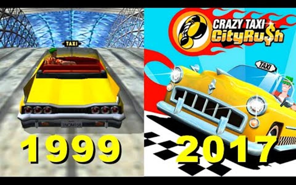 [图]【退化史】疯狂出租车 Crazy Taxi 1999-2017