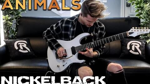 Nickelback - Animals - Cole Rolland (Guitar Cover)-哔哩哔哩